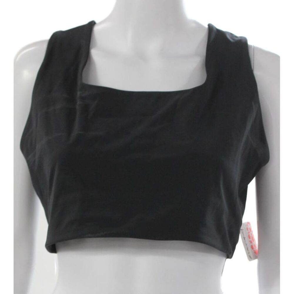 FP Movement Womens Pullover Sports Bra Black Size Extra Large